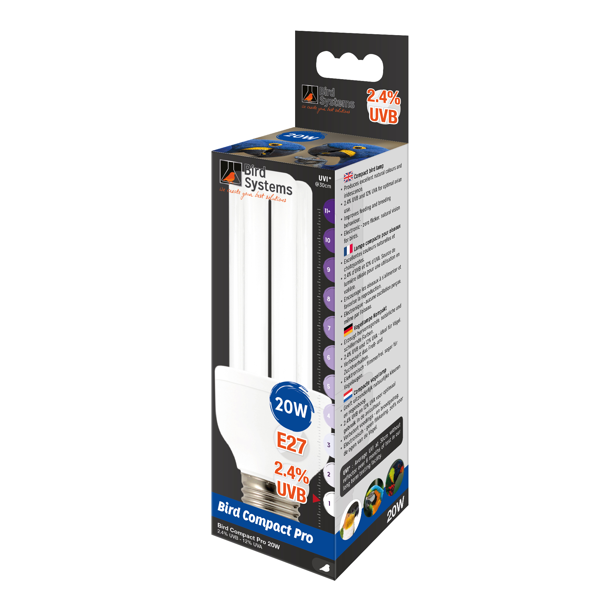 Bird Compact Pro 2.4% UVB