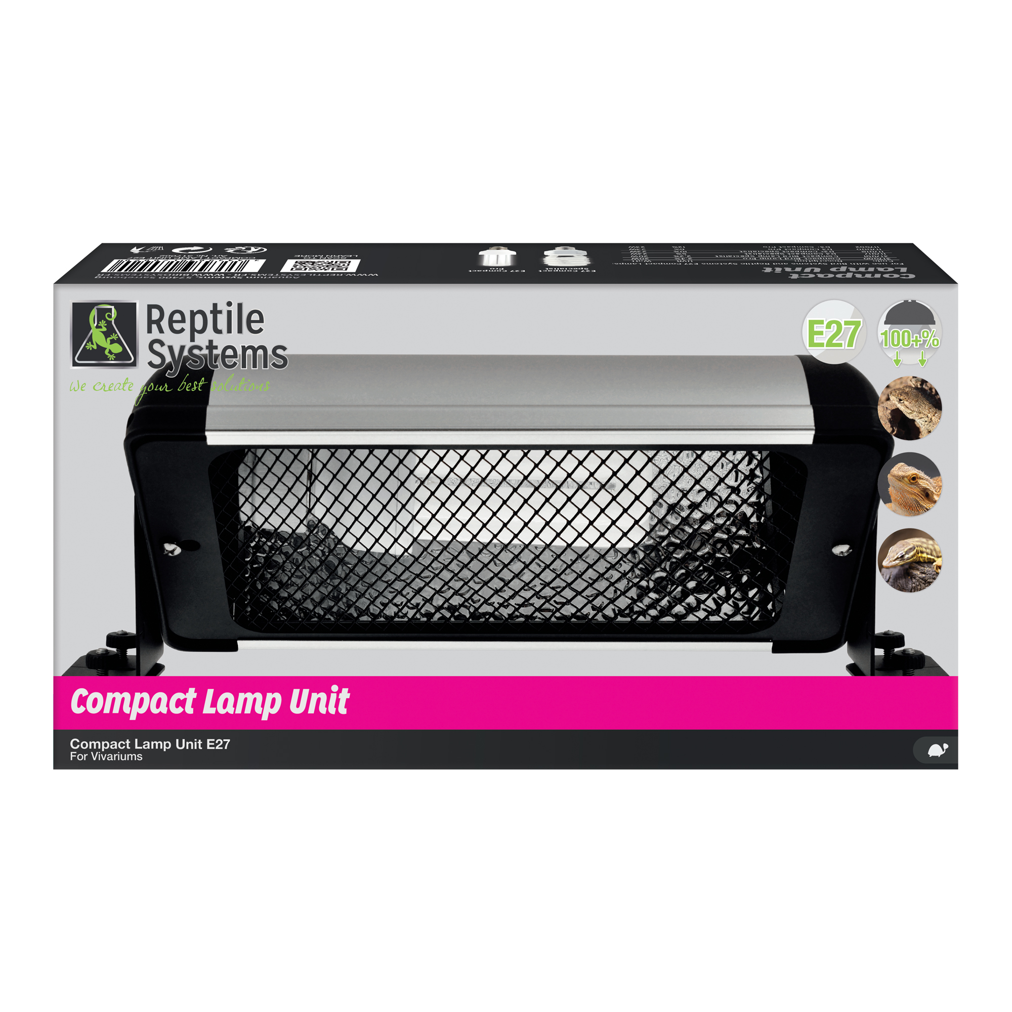 Compact Lamp Unit Reptile Systems UK