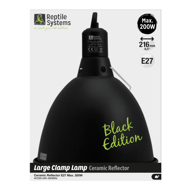 Clamp Lamp Black Edition UK